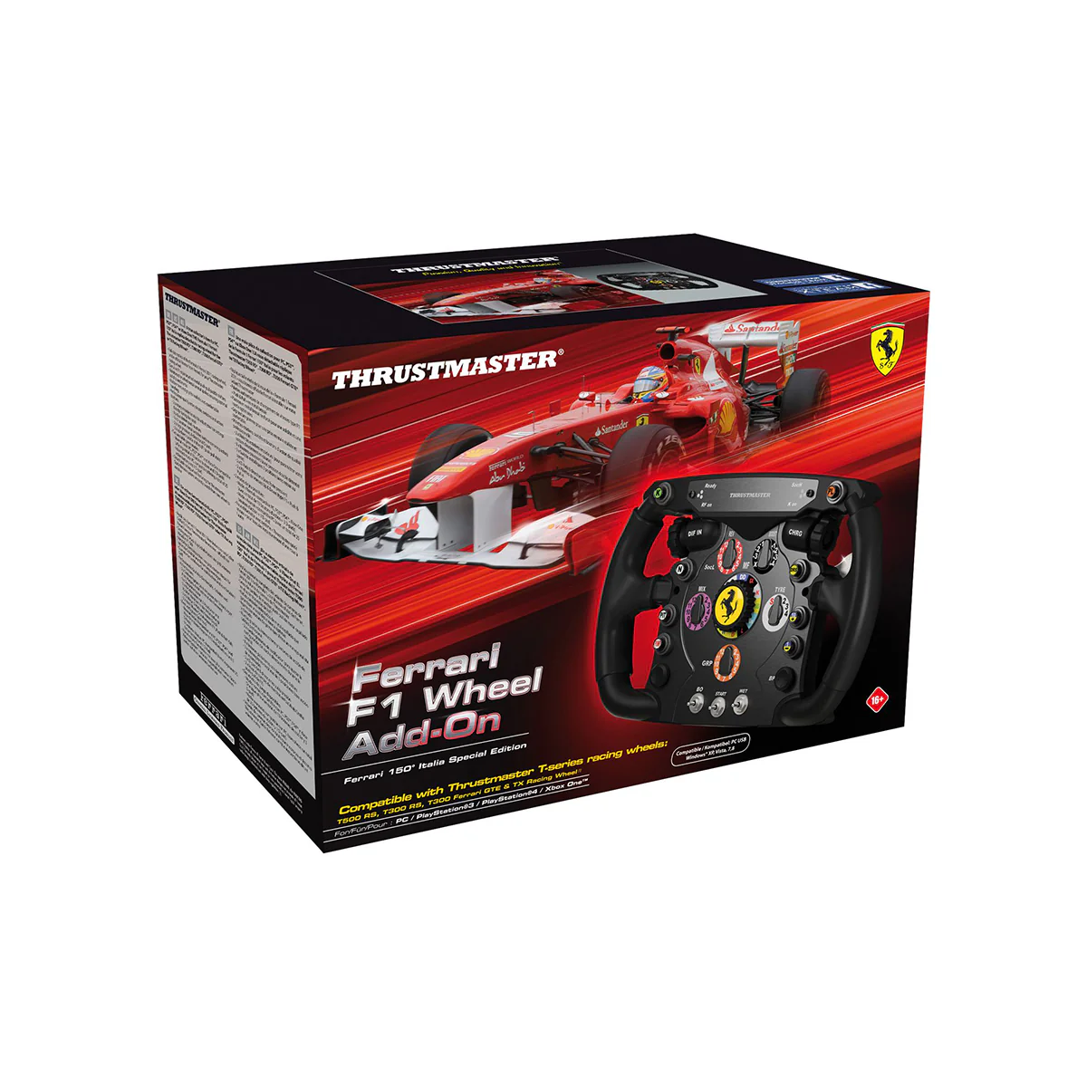 Thrustmaster Ferrari F1 Wheel Add-On Ferrari 150 Italia Sp. Ed (PC/PS3) - Image 4