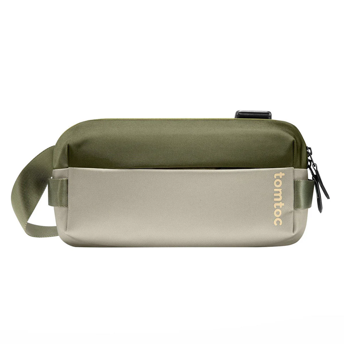 Tomtoc Explorer-T21 Sling Bag With Minimalist EDC Design - Small (Black, Light Gray, Olive Green, Space Grey, Inky Blue) (T21S1D1, T21S1G2, T21S1T1, T21S1G1, T21S1B1) - Image 4
