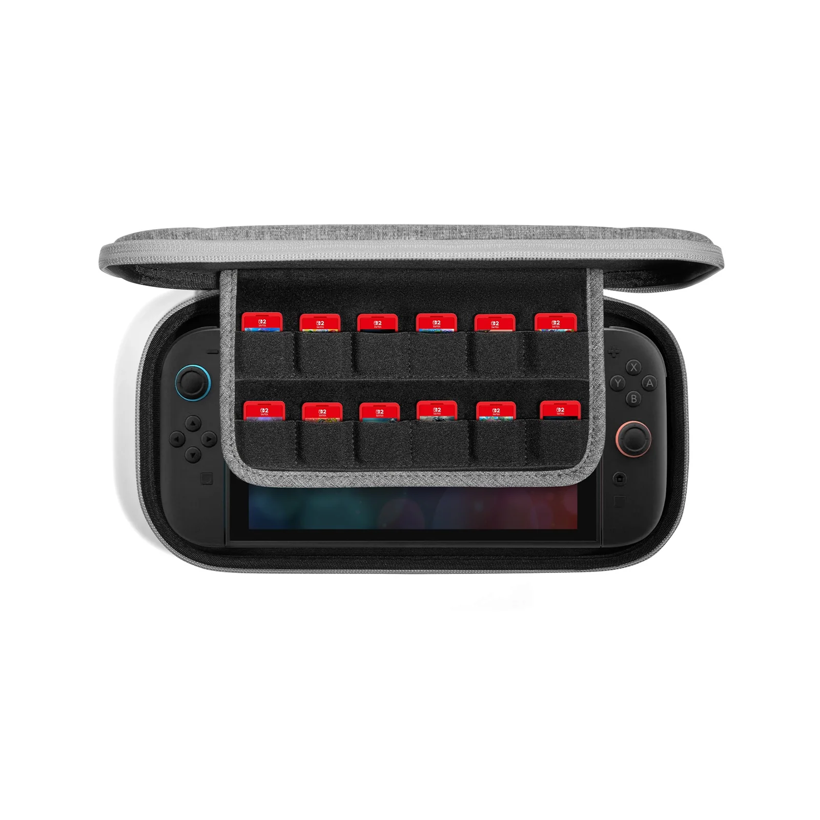 Tomtoc FancyCase G05 Slim Case for Nintendo Switch 2 (Black, Gray) - Image 32