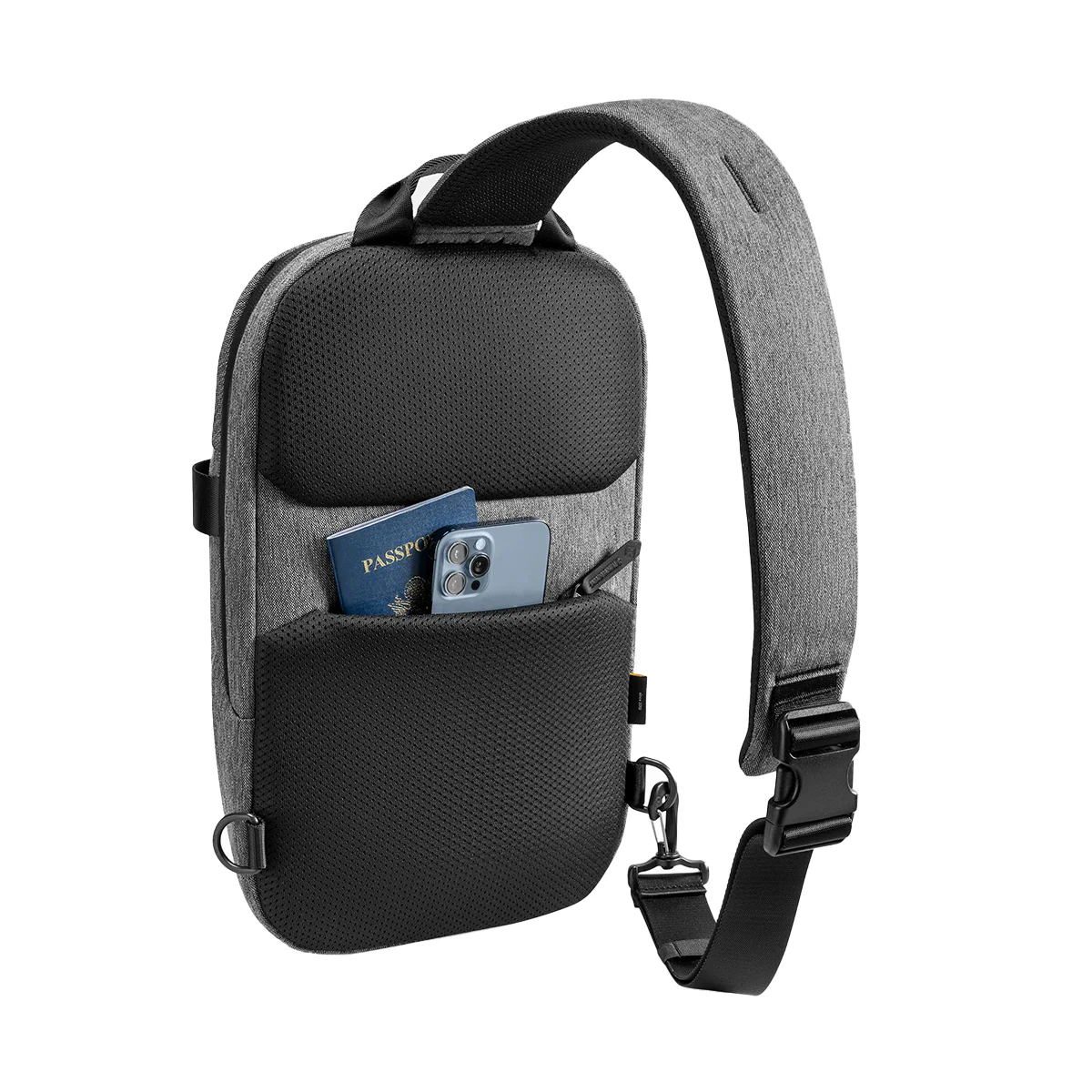 Tomtoc Navigator-T24 Sling Bag - 7L (Khaki, Gray) (T24M1K1, T24M1G3) - Image 11