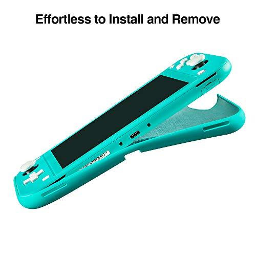 Tomtoc NSW Liquid Silicone Case For Switch Lite (Turquoise) (A05-015T) - Image 2