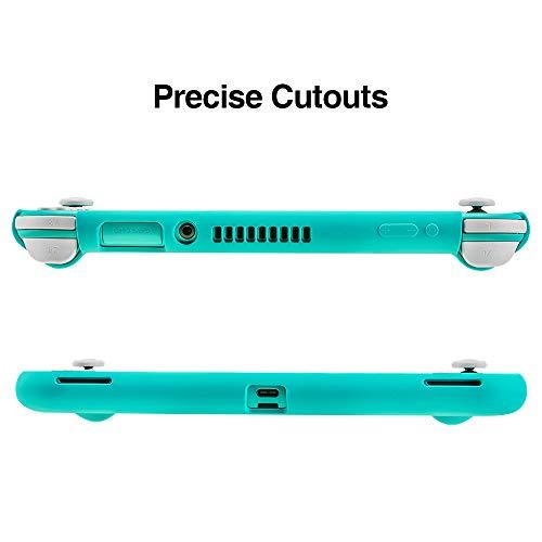Tomtoc NSW Liquid Silicone Case For Switch Lite (Turquoise) (A05-015T) - Image 3