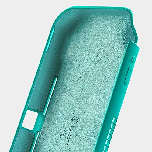 Tomtoc NSW Liquid Silicone Case For Switch Lite (Turquoise) (A05-015T) - Image 4