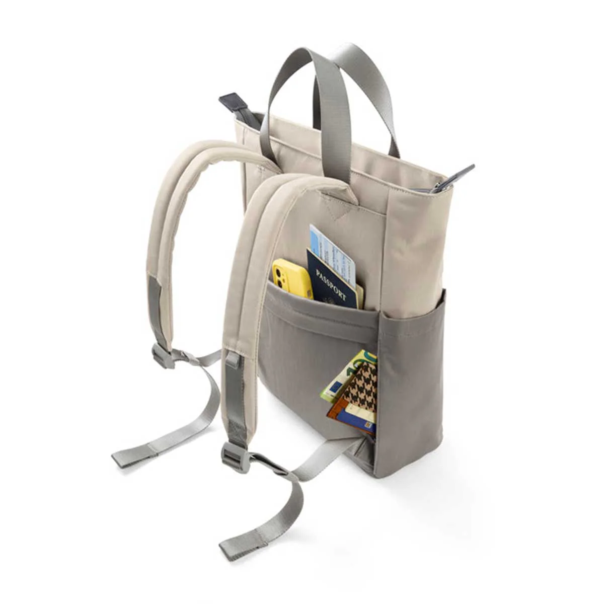 Tomtoc Slash-T63 Laptop Backpack 12L (Moon Grey) (T63M1G1) - Image 2