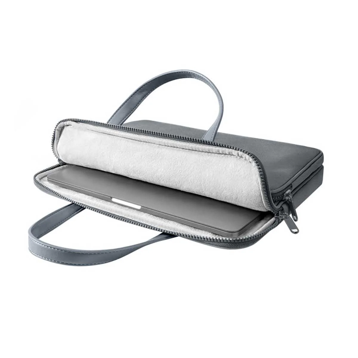 Tomtoc Versatile-A11 Laptop Handbag For 14-Inch Macbook Pro (Gray) (A11D3G1) - Image 3