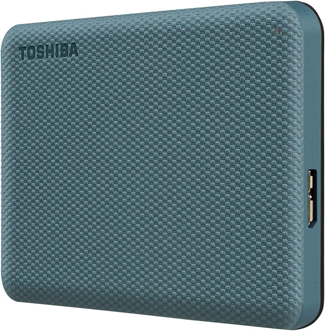 Toshiba Canvio Advance 1TB 2.5" USB 3.2 Portable External Hard Drive (Green)