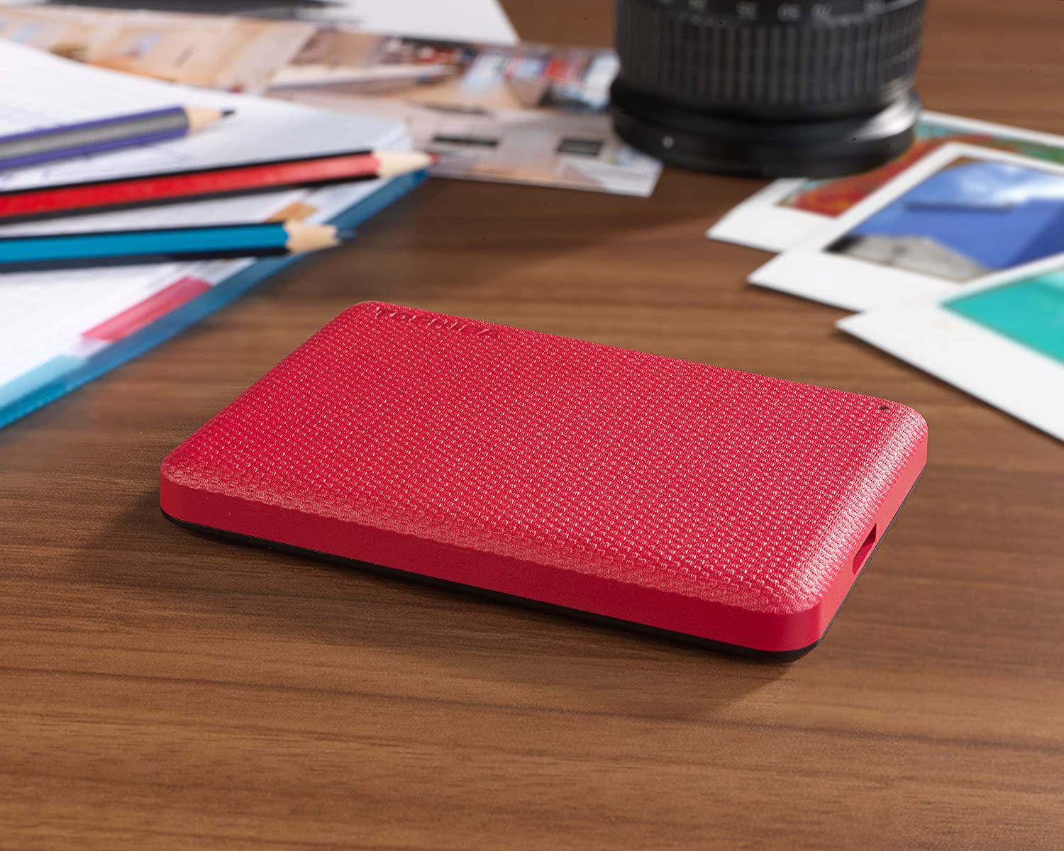 Toshiba Canvio Advance 1TB 2.5" USB 3.2 Portable External Hard Drive (Red) - Image 6