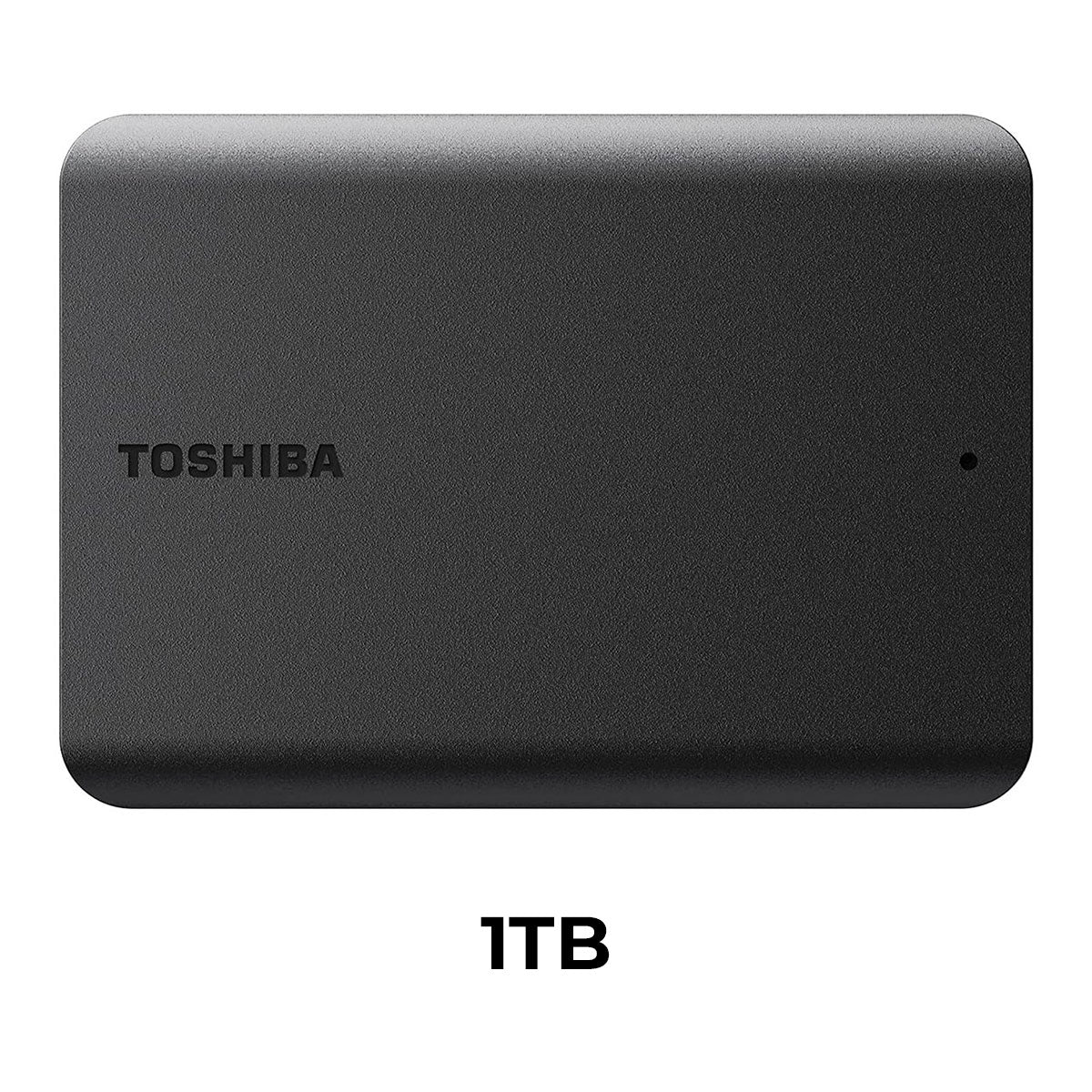 Toshiba Canvio Basics 2.5" USB 3.0 Portable External Hard Drive (Black) (1TB, 2TB, 4TB) - Image 2