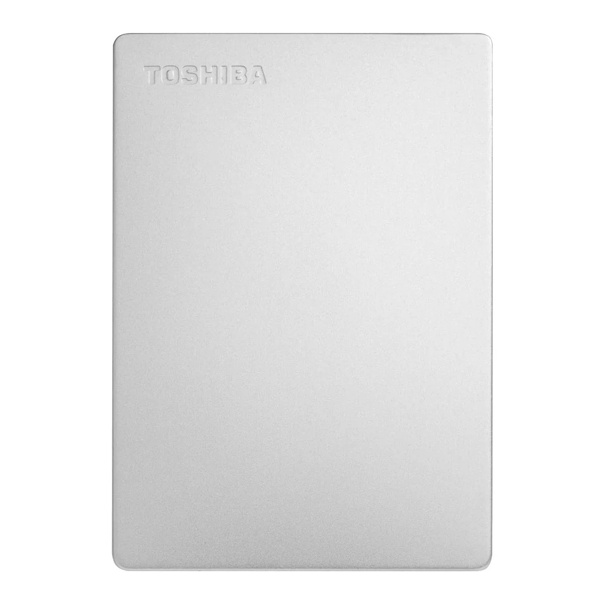 Toshiba Canvio Slim 2TB 2.5" USB 3.0 Portable External Hard Drive (Silver)