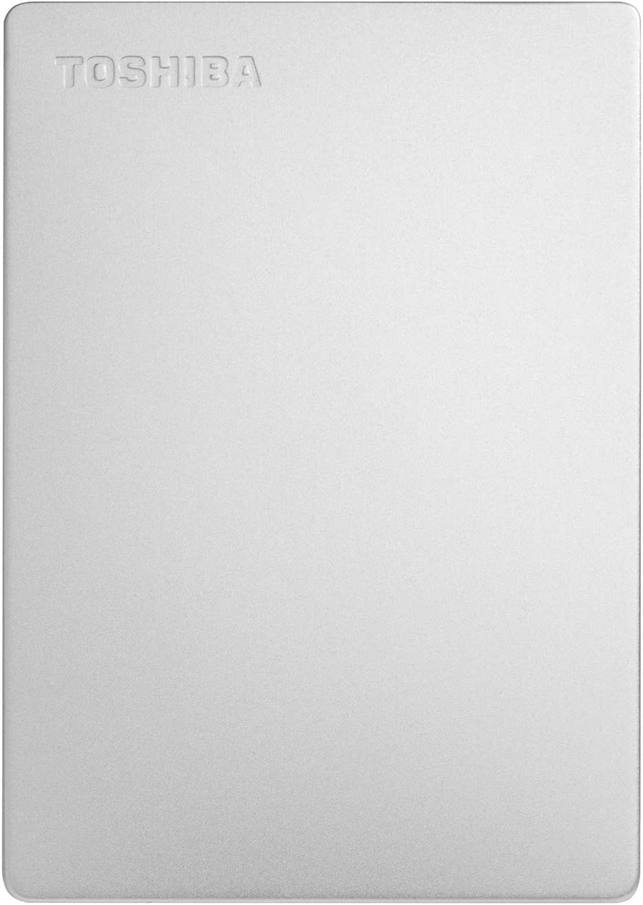 Toshiba Canvio Slim 2TB 2.5" USB 3.0 Portable External Hard Drive (Silver) - Image 2