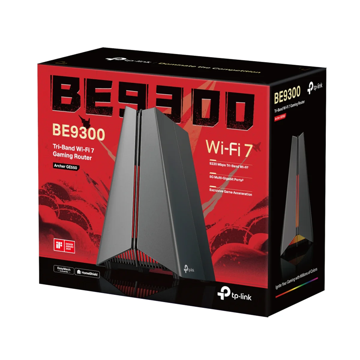 TP-Link Archer GE550 BE9300 Tri-Band Wi-Fi 7 Gaming Router - Image 7