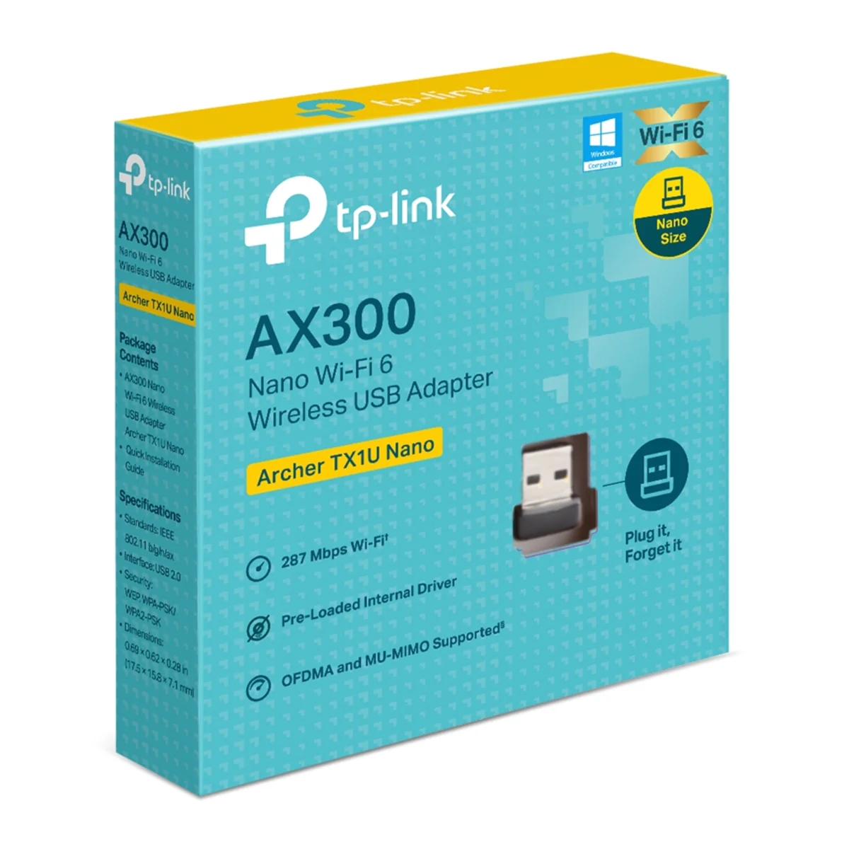 TP-Link Archer TX1U Nano AX300 Wi-Fi 6 Wireless USB Adapter - Image 9