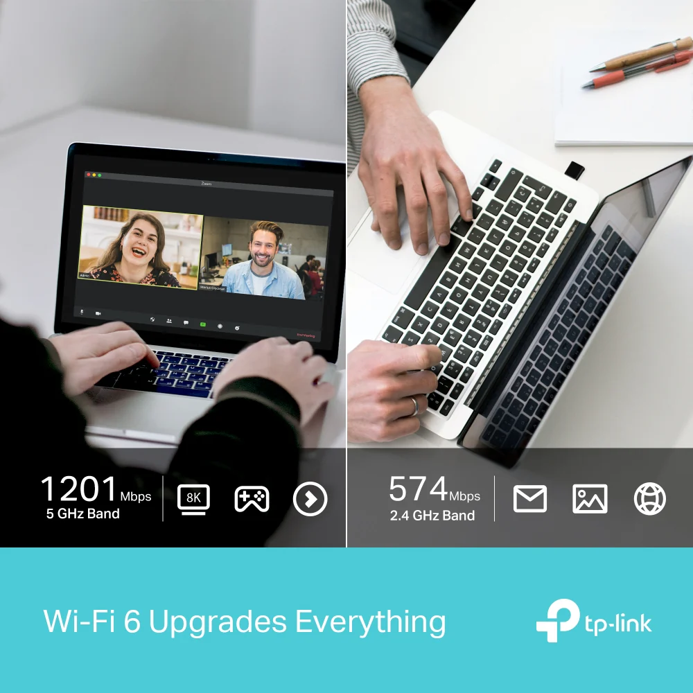 TP-Link Archer TX20U Nano AX1800 Nano Wi-Fi 6 Wireless USB Adapter - Image 2