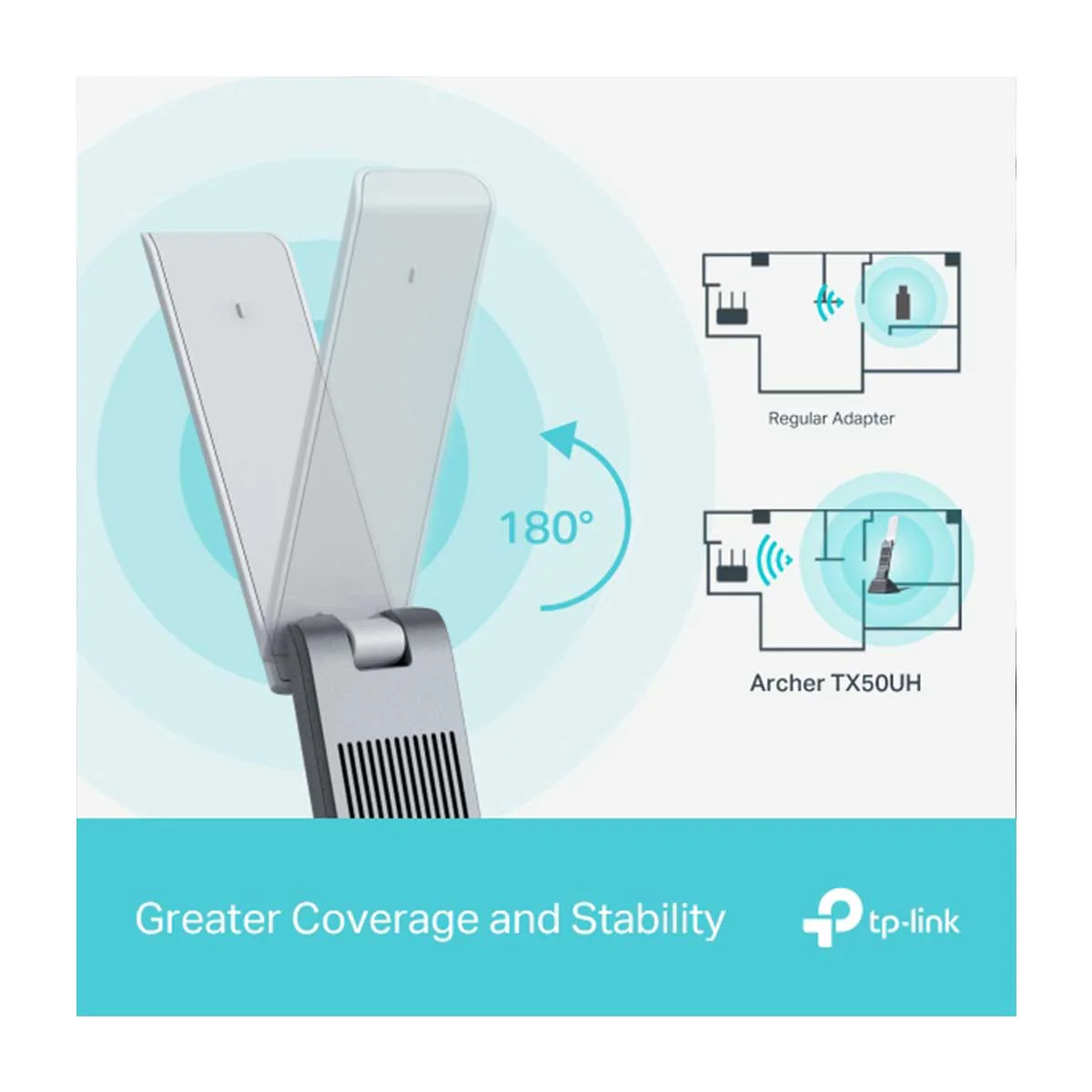 TP-Link Archer TX50UH AX3000 High Gain Wireless Usb Adapter - Image 5