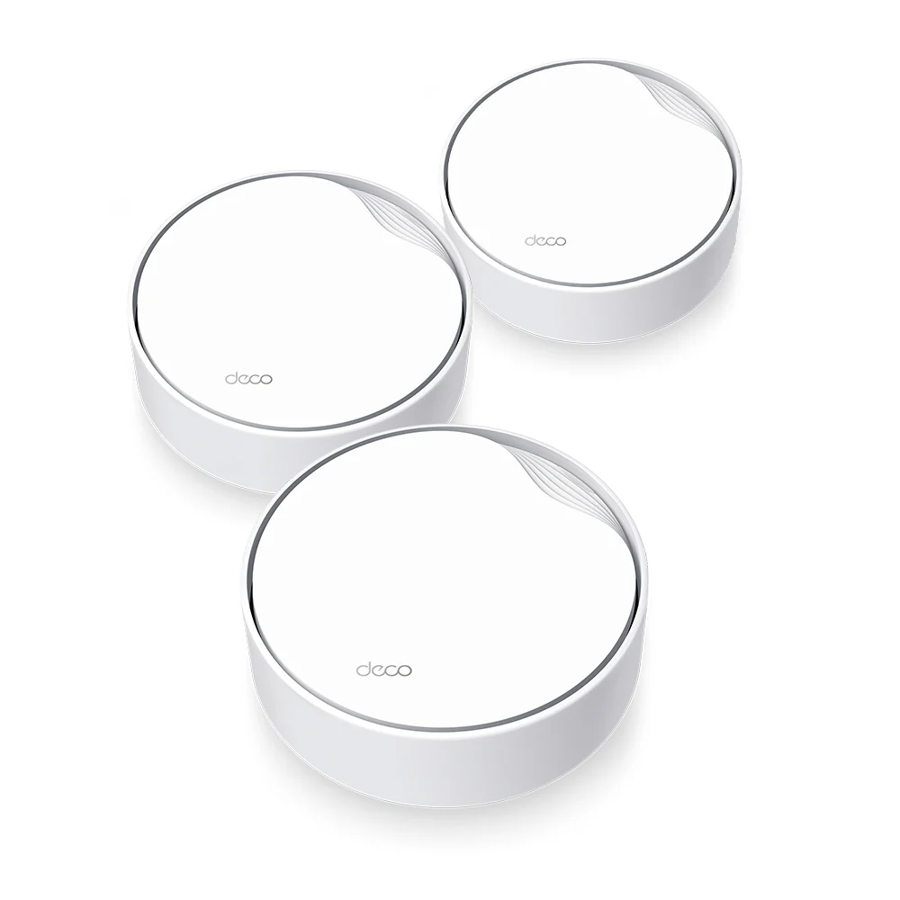 TP-Link AX3000 Whole Home Mesh Wi-Fi 6 System With POE (Deco X50-POE) (3-Pack)