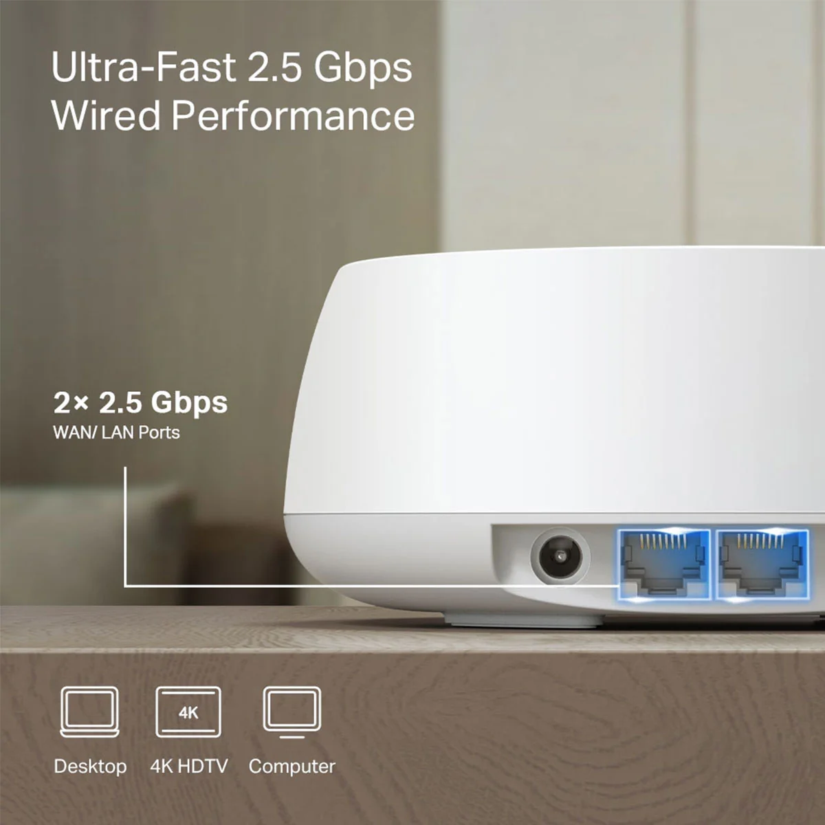 TP-Link Deco BE25 BE5000 Whole Home Mesh WiFi 7 System (1-Pack) - Image 7