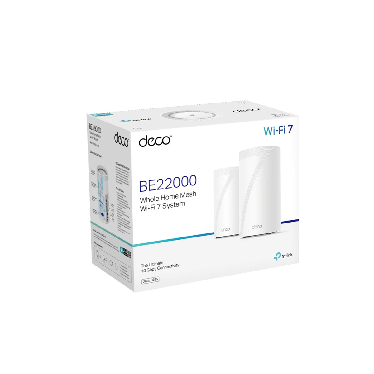 TP-Link Deco BE85 BE22000 Tri-Band Whole Home Mesh WiFi 7 System (1-Pack, 2-Pack, 3-Pack) - Image 5