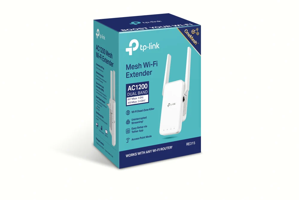 TP-Link RE315 AC1200 Mesh Wi-Fi Range Extender - Image 7