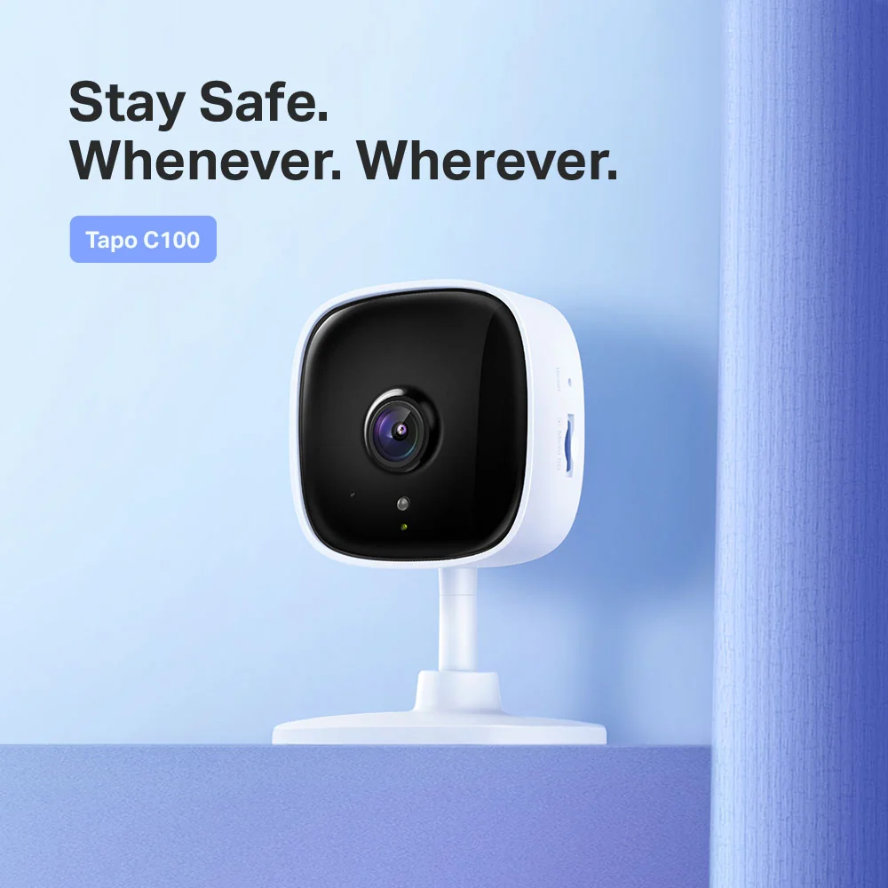 TP-Link TAPO C100 1080P Home Security Wi-Fi Camera - Image 3