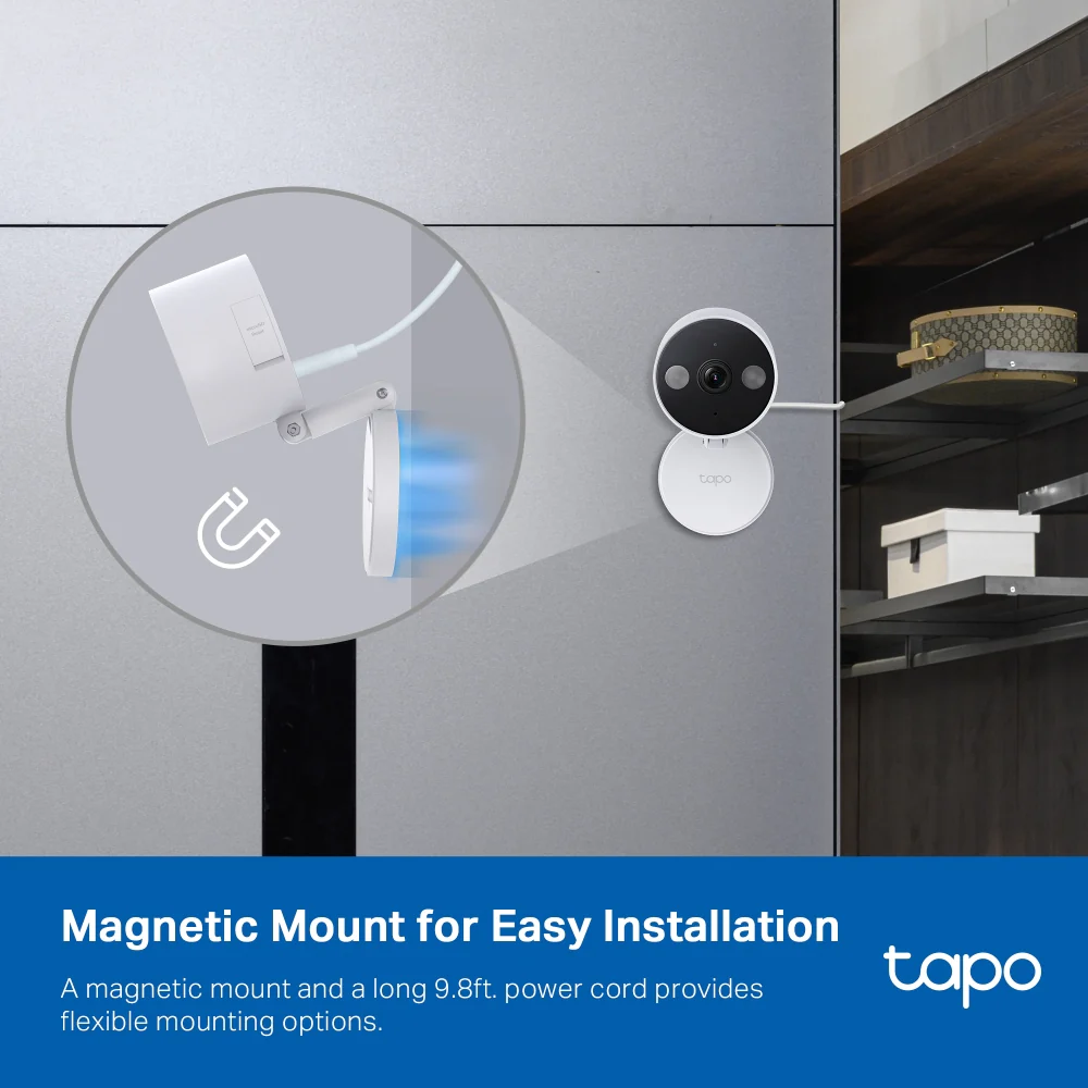 TP-Link Tapo C120 2K QHD Indoor/Outdoor Wi-Fi Home Security Camera - Image 4