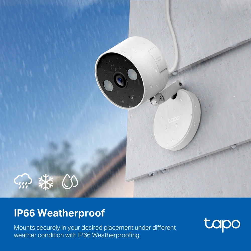 TP-Link Tapo C120 2K QHD Indoor/Outdoor Wi-Fi Home Security Camera - Image 5