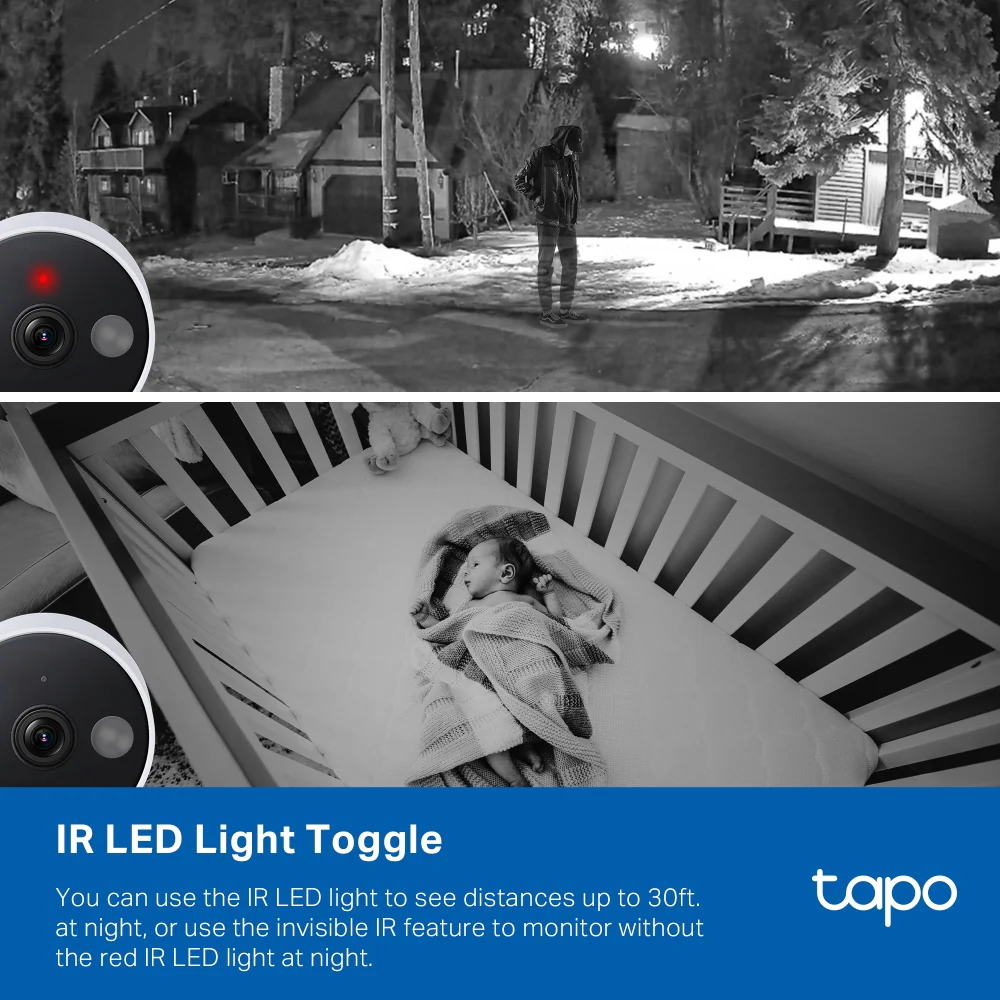 TP-Link Tapo C120 2K QHD Indoor/Outdoor Wi-Fi Home Security Camera - Image 9