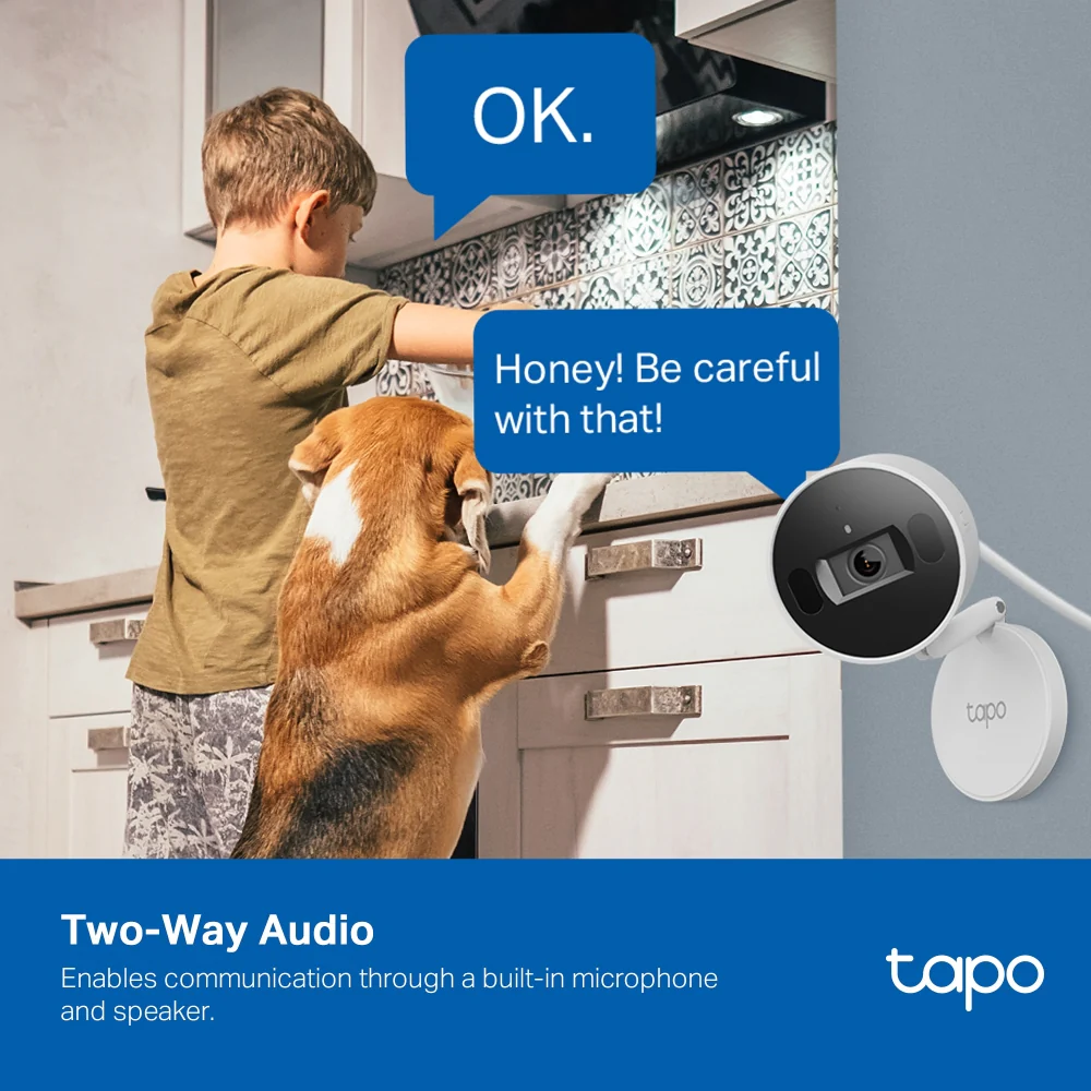 TP-Link Tapo C125 2K QHD AI Home Security Wi-Fi Camera - Image 6