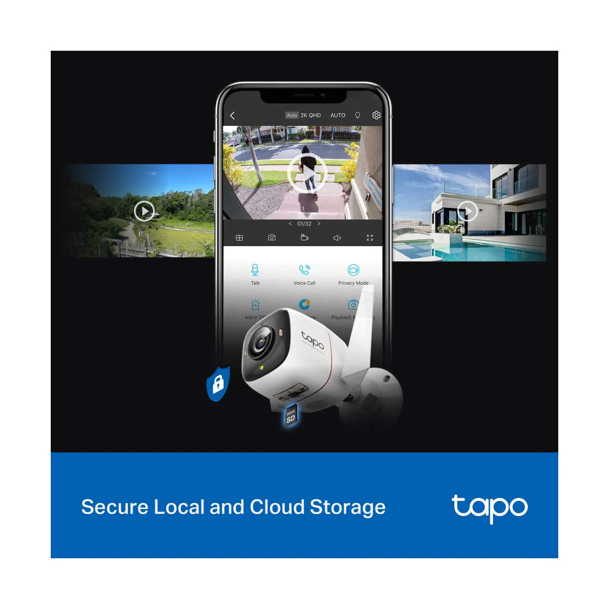 TP-Link Tapo C325WB 2K QHD Outdoor Security Wi-Fi Camera - Image 2
