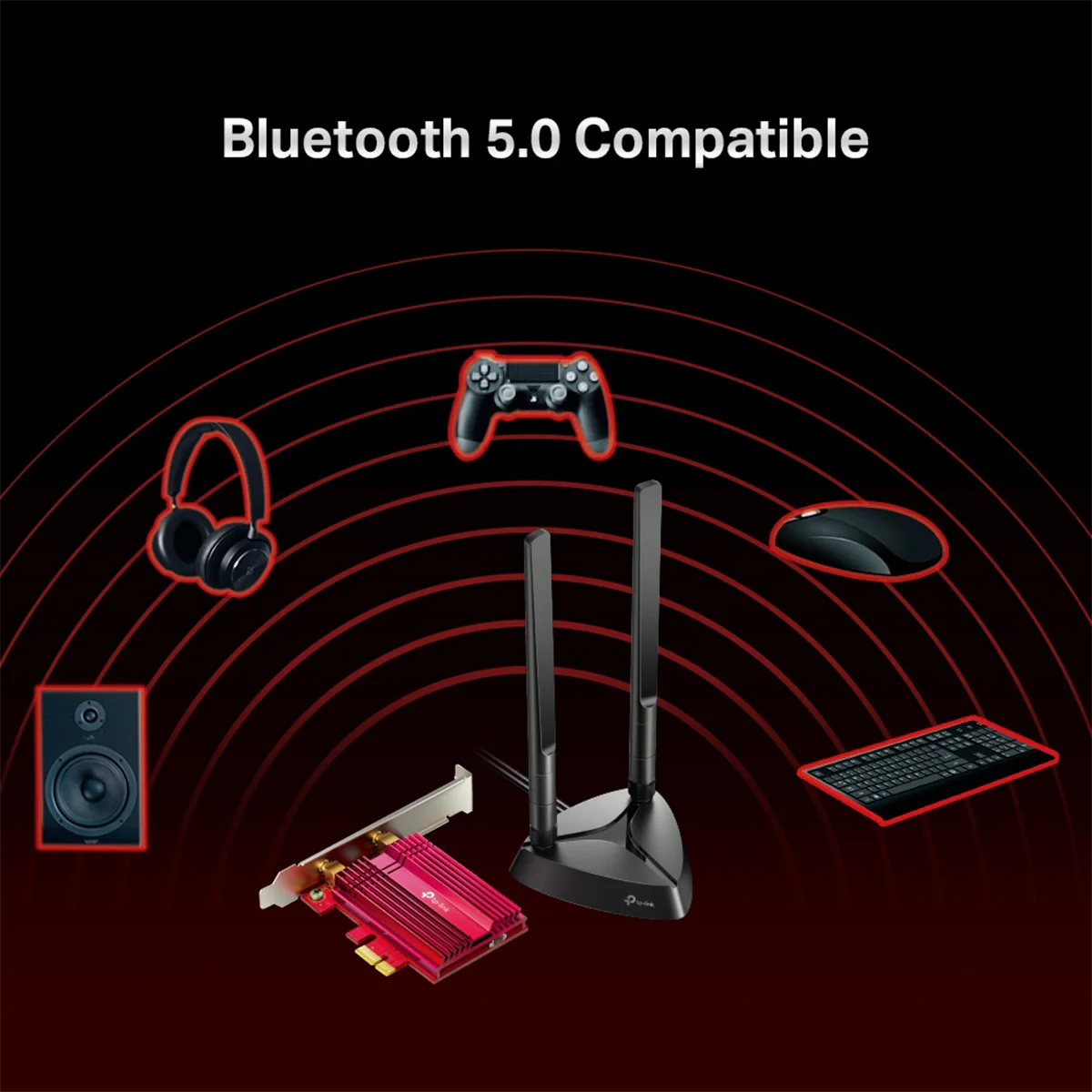TP-Link TX3000E AX3000 Wi-Fi 6 Bluetooth 5.0 PCIE Adapter - Image 5