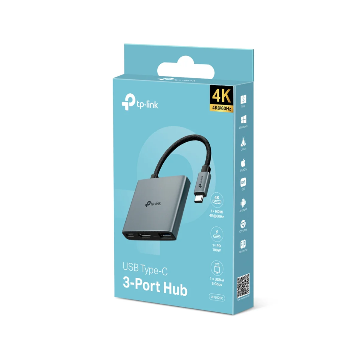 TP-Link UH3020C USB Type-C 3-in-1 Hub - Image 9