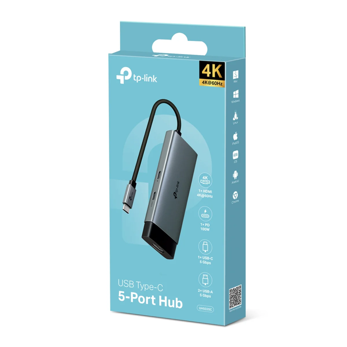 TP-Link UH5020C USB Type-C 5-in-1 Hub - Image 11