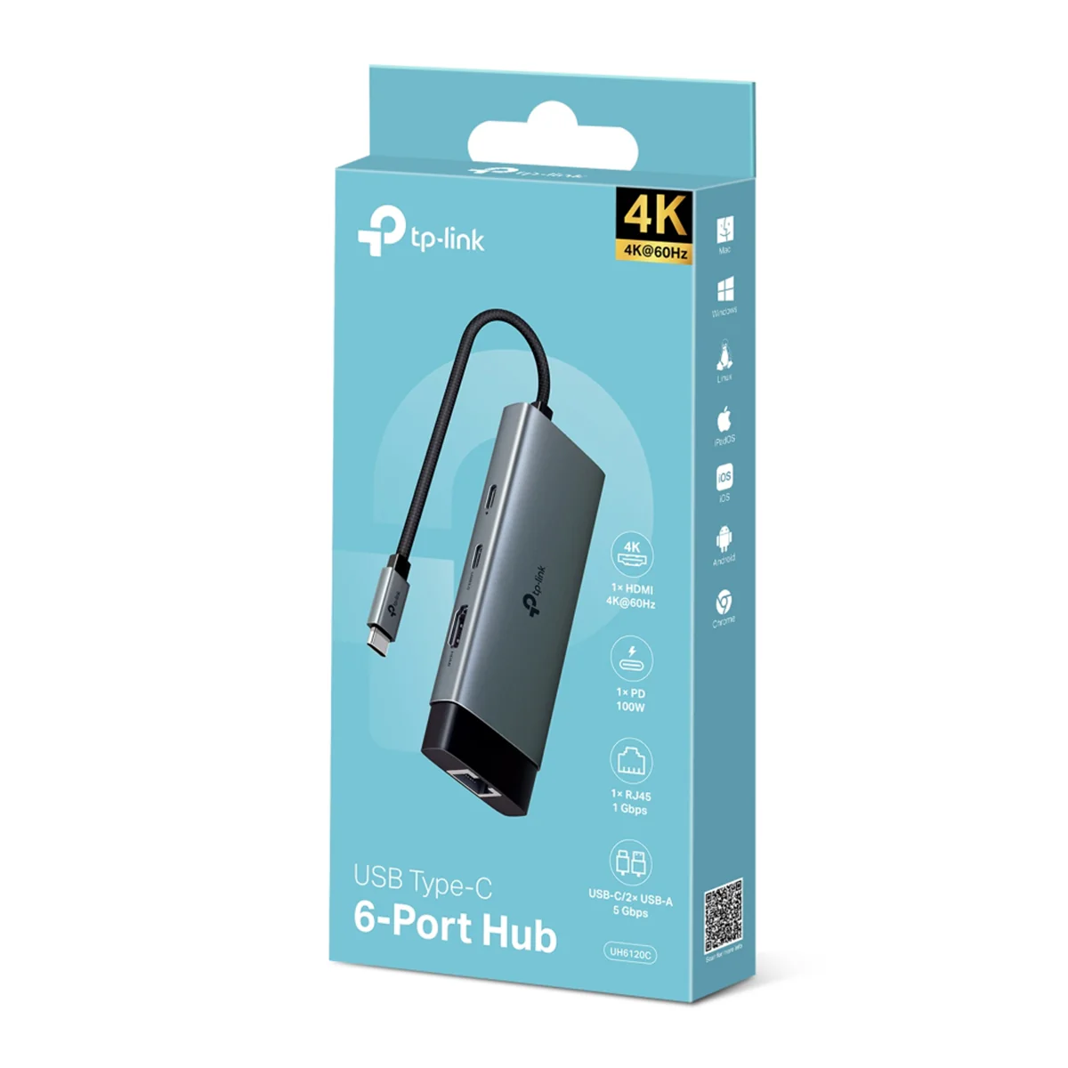 TP-Link UH6120C USB Type-C 6-in-1 Hub - Image 13