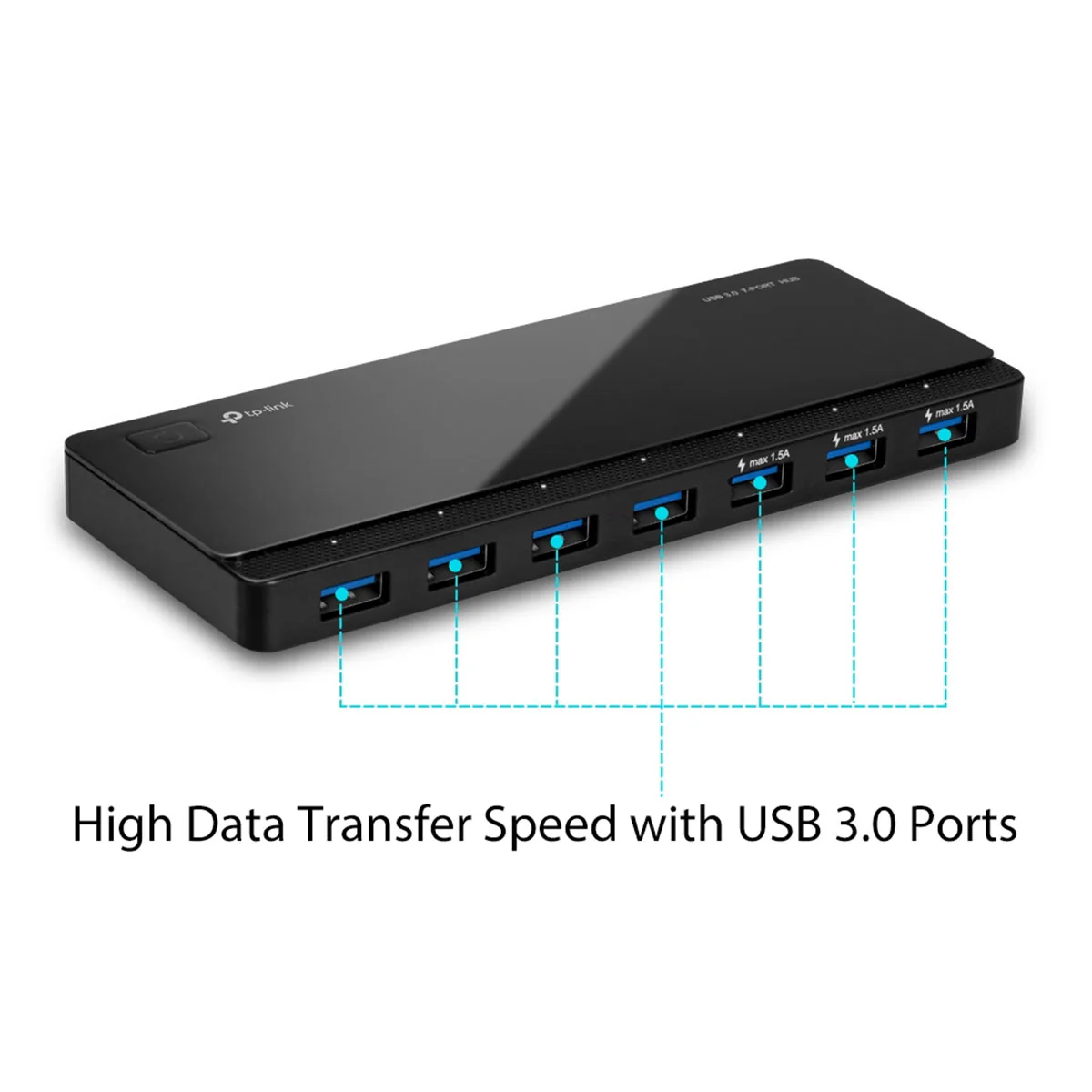 TP-Link UH700 USB 3.0 7-Port Hub - Image 2