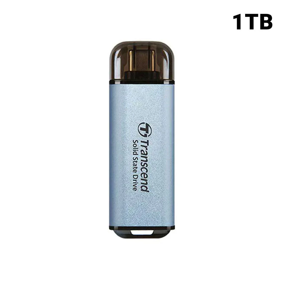 Transcend ESD300C 10GBPS USB Type-C Portable SSD (Sky Blue) - Image 4