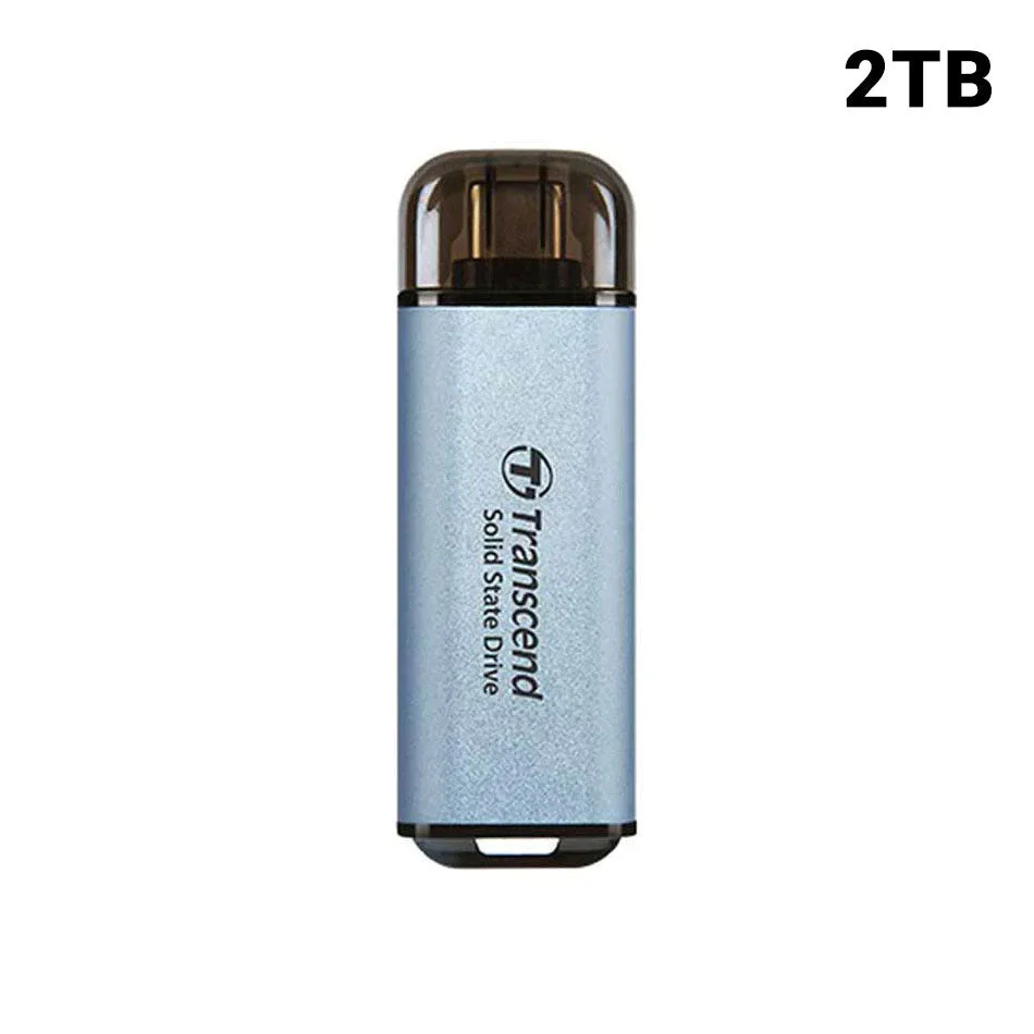 Transcend ESD300C 10GBPS USB Type-C Portable SSD (Sky Blue) - Image 5
