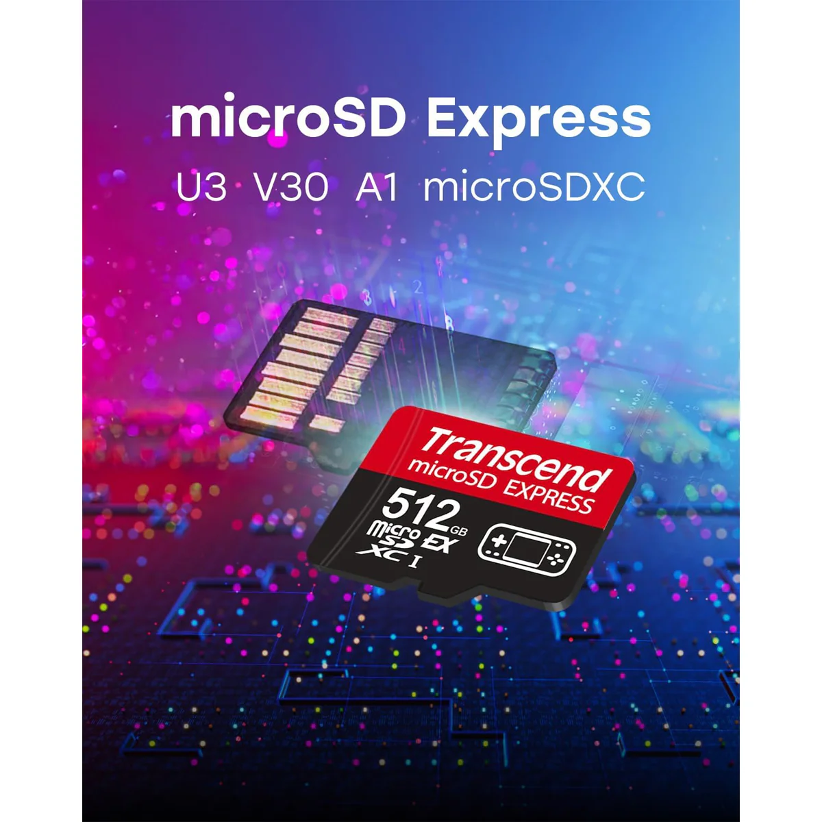 Transcend 256GB MicroSD Express XC-I U3 V30 A1 900MB/s Read Memory Card For Nintendo Switch 2 - Image 8