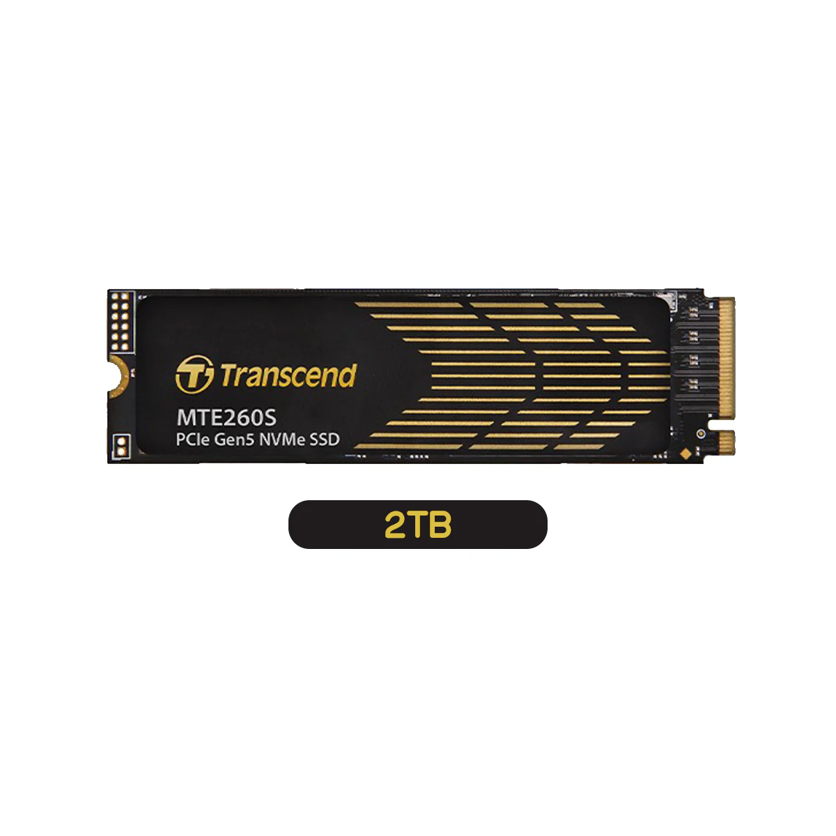 Transcend 260S M.2 2280 NVMe PCIe Gen 5 x4 Internal SSD with DRAM Cache & Graphene Heatsink (1TB , 2TB) - Image 6