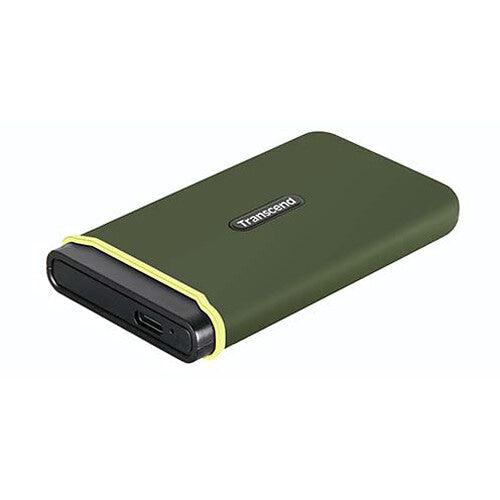 Transcend 2TB ESD380C USB 3.2 GEN 2X2 Type-C Portable SSD (Military Green) (TS2TESD380C) - Image 4