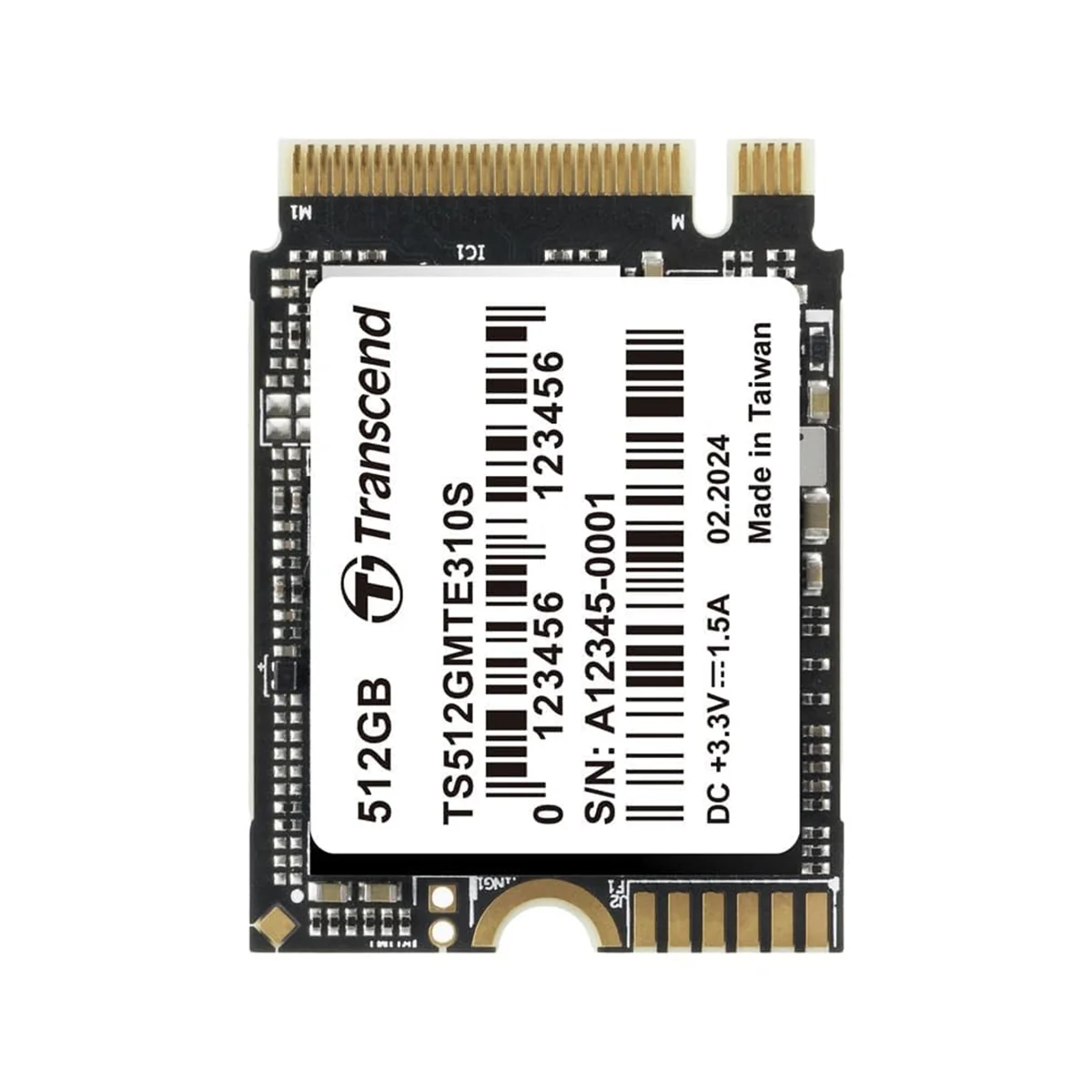 Transcend 310S M.2 2230 PCIe Gen4 x4 Internal SSD (512GB, 1TB, 2TB), (TS512GMTE310S, TS1TMTE310S, TS2TMTE310S) - Image 3