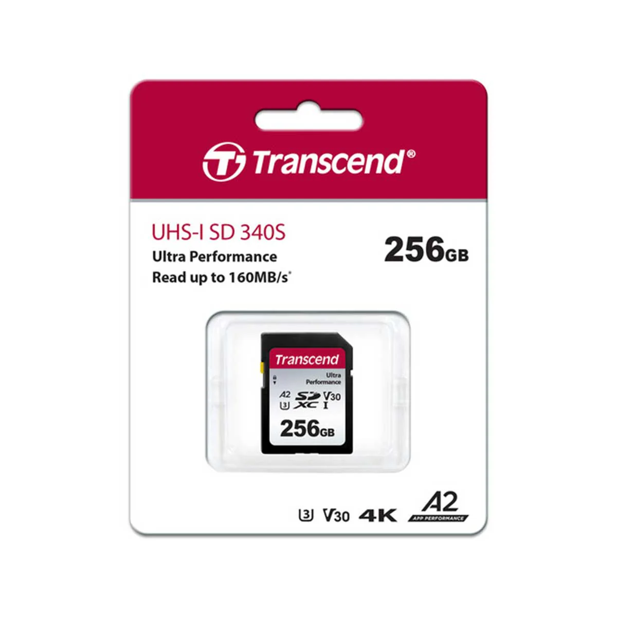 Transcend 340S Ultra Performance SDXC UHS-I U3 V30 A2 160MB/S Read SD Card (64GB, 128GB, 256GB, 512GB) - Image 7