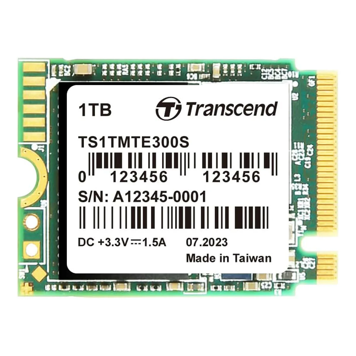 Transcend M.2 2230 PCIE Gen 3 X4 3D NAND NVME SSD (256GB, 512GB, 1TB) (TS256GMTE300S, TS512GMTE300S, TS1TMTE300S) - Image 6