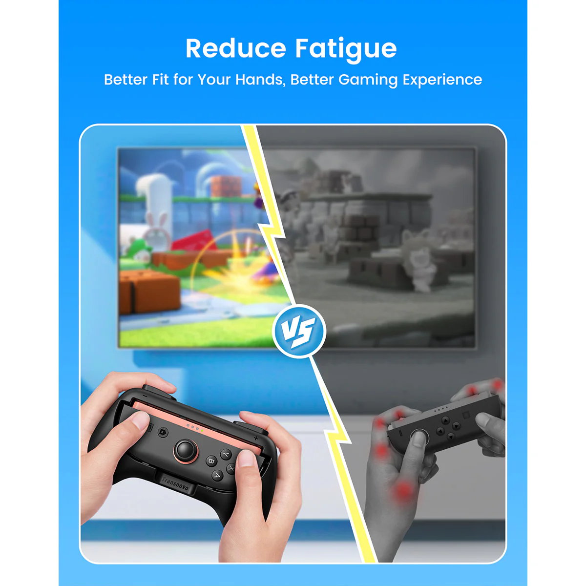 Transnovo Controller Case Shell for Nintendo Switch 2 (Black) (NS2-GA04) - Image 5