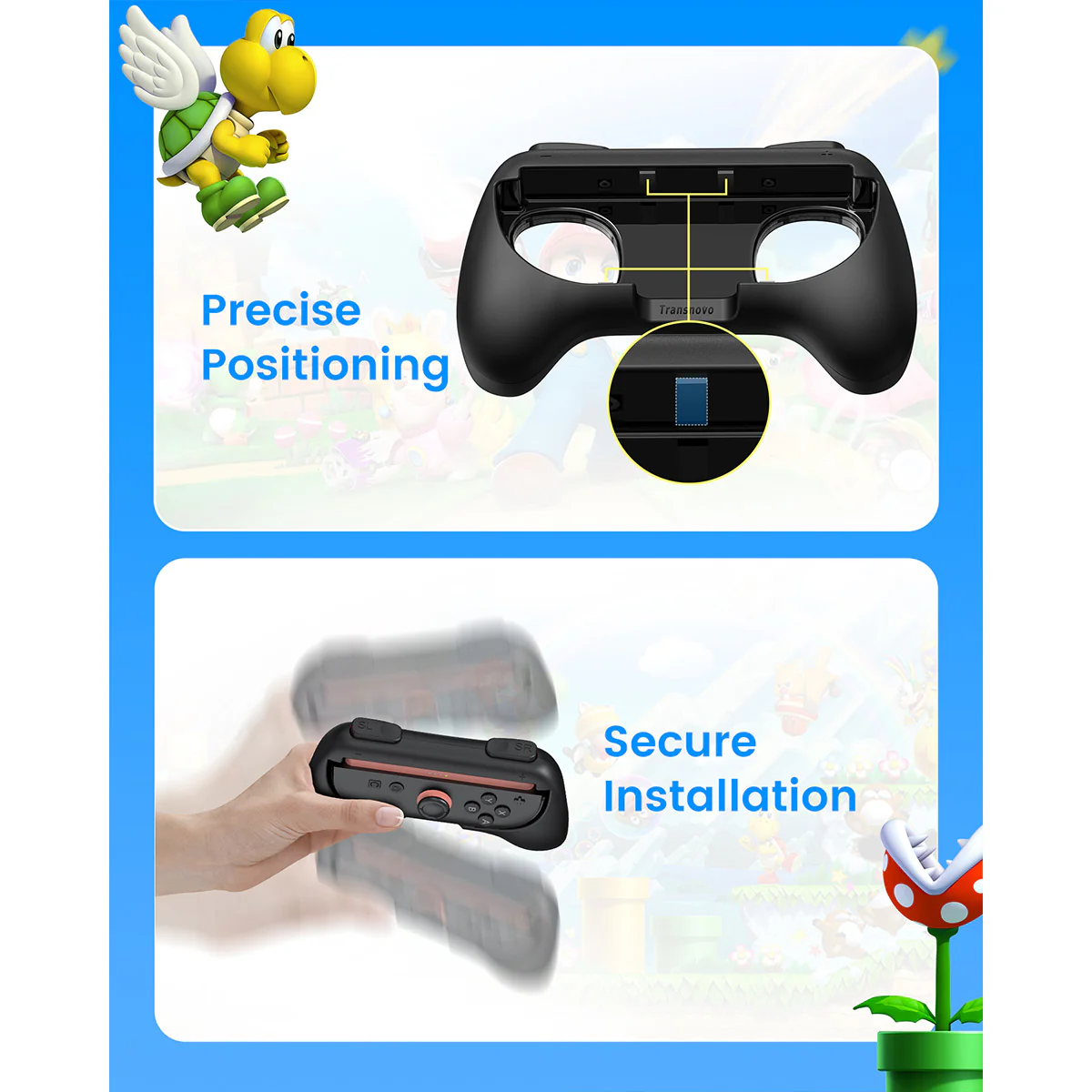 Transnovo Controller Case Shell for Nintendo Switch 2 (Black) (NS2-GA04) - Image 8