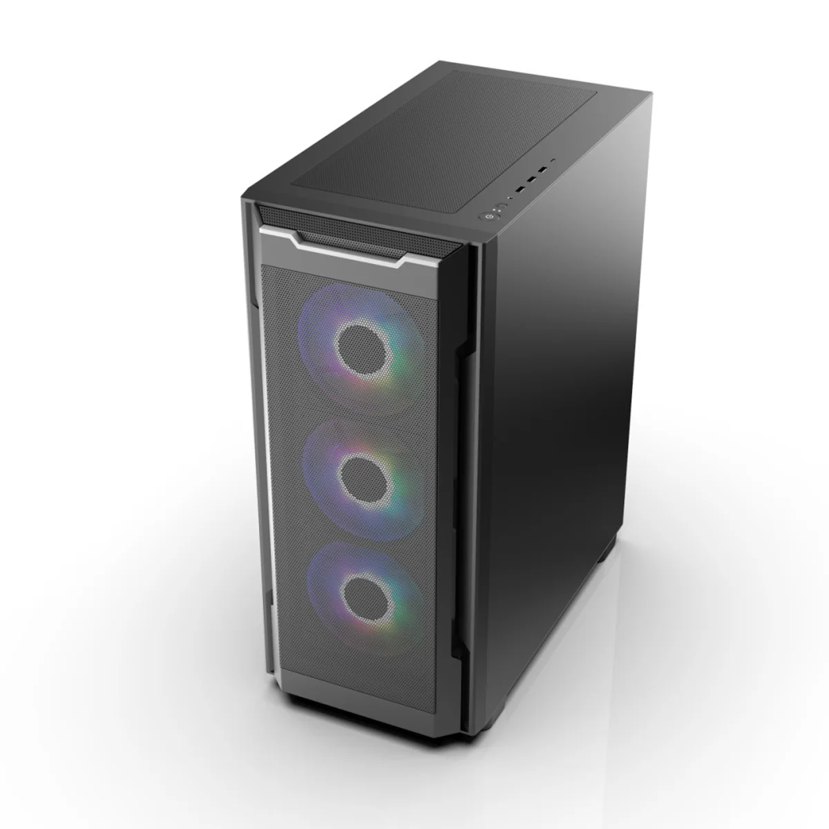 Trendsonic Uriel Mesh Front/TG Side ATX Gaming Case - Image 3