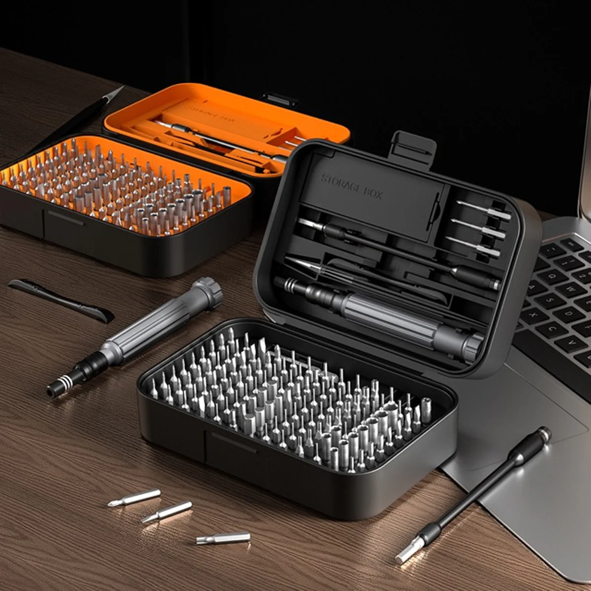UF Tools 150-in-1 Multi-Functional Precision Screwdriver Set (w/ Aluminum Alloy Handle) (UF-840150) - Image 10