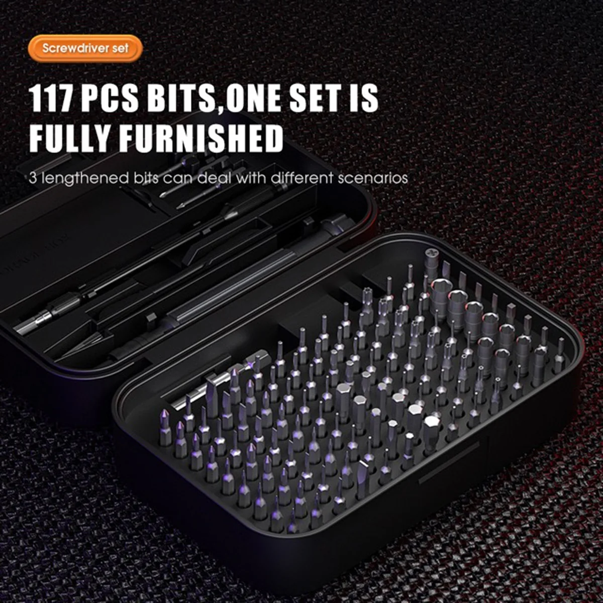 UF Tools 150-in-1 Multi-Functional Precision Screwdriver Set (w/ Aluminum Alloy Handle) (UF-840150) - Image 6