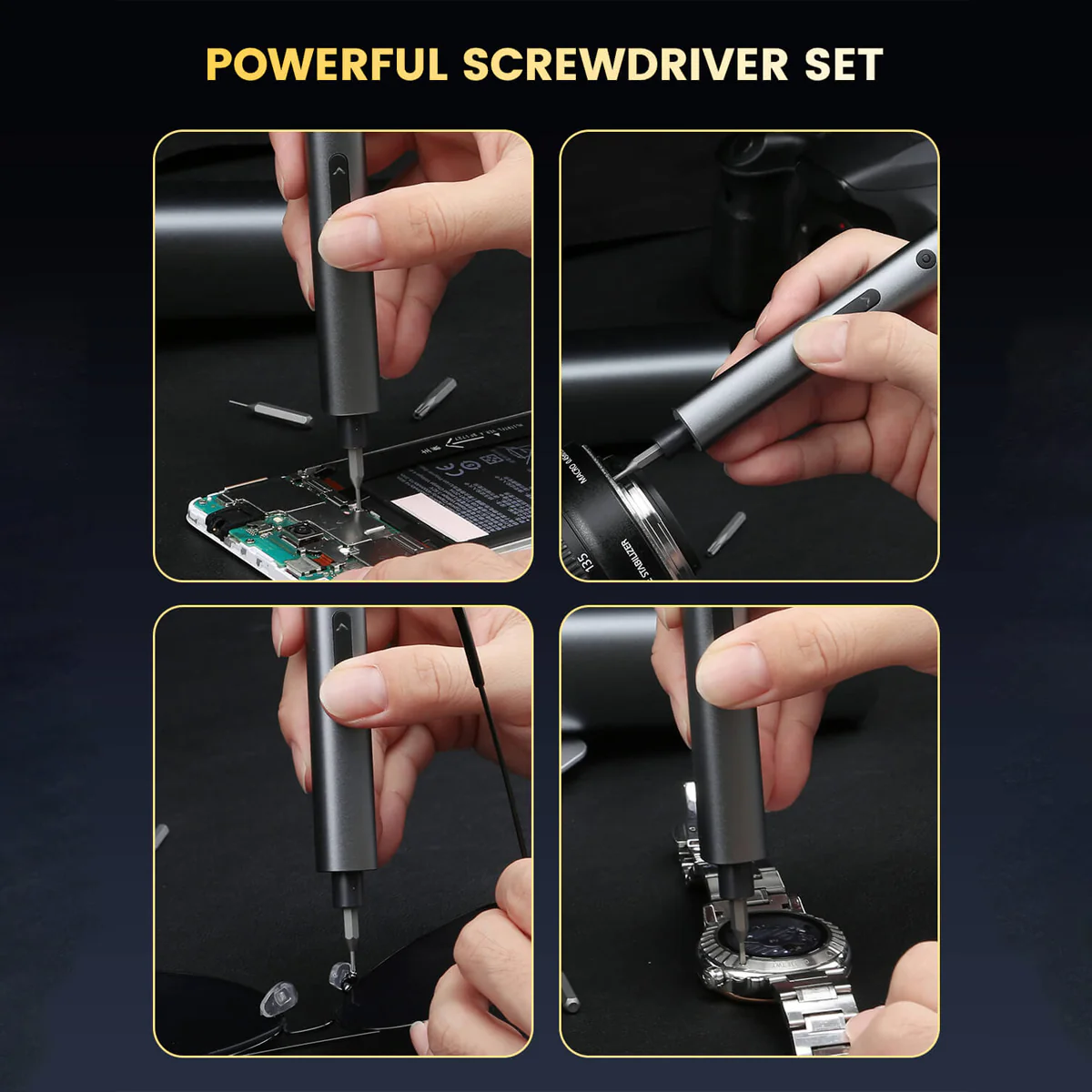 UF Tools 66-in-1 Precision Electric Screwdriver Set (UF-882071) - Image 4