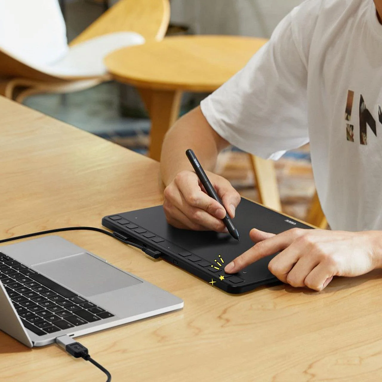 Ugee S1060 10" Pen Tablet (Carbon Black) - Image 4
