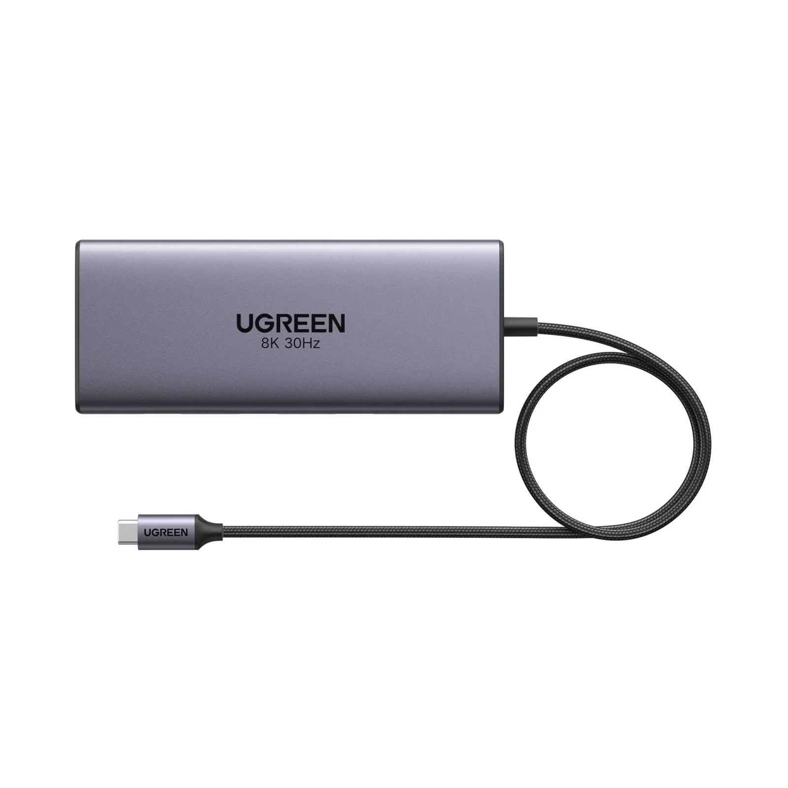 UGreen 10-in-1 Multifunction Adapter USB-C to 1xUSB 3.0 + 2xUSB 2.0 + USB-C 3.0 + 2xHDMI + RJ45 + SD + TF + PD (CM639/15534)