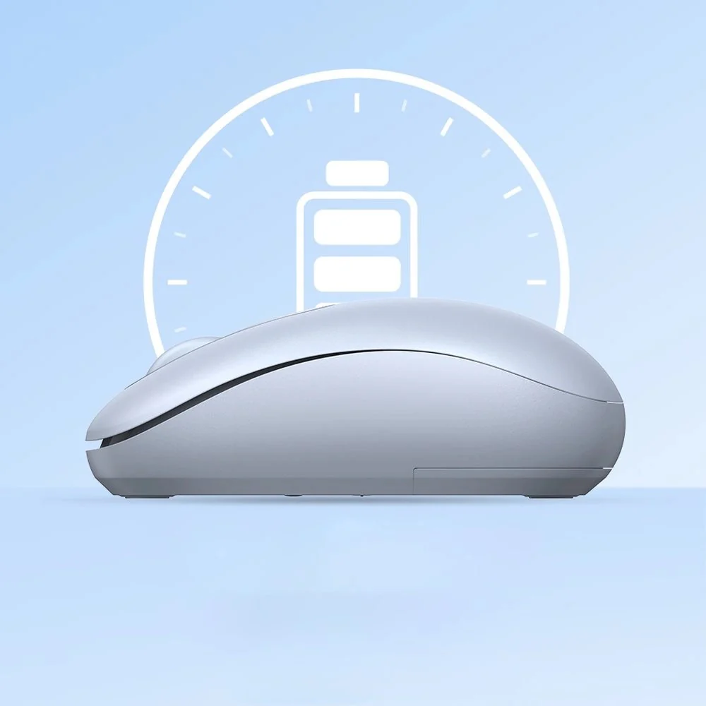 Ugreen 2.4G Portable Wireless Mouse (Cherry Pink, Celadon Green, Moonlight Grey, Dusty Blue, Midnight Blue) - Image 7